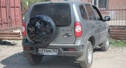 3 899 р. Чехол запасного колеса Трофей Снайпера Лада 2123 (Нива Шевроле) дорестайлинг (2002-2008) (Неокрашенный)  с доставкой в г. Керчь. Увеличить фотографию 4