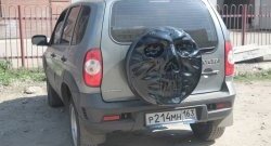3 899 р. Чехол запасного колеса Трофей Снайпера Лада 2123 (Нива Шевроле) дорестайлинг (2002-2008) (Неокрашенный)  с доставкой в г. Керчь. Увеличить фотографию 7