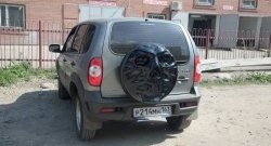 3 899 р. Чехол запасного колеса Трофей Снайпера Лада 2123 (Нива Шевроле) дорестайлинг (2002-2008) (Неокрашенный)  с доставкой в г. Керчь. Увеличить фотографию 8