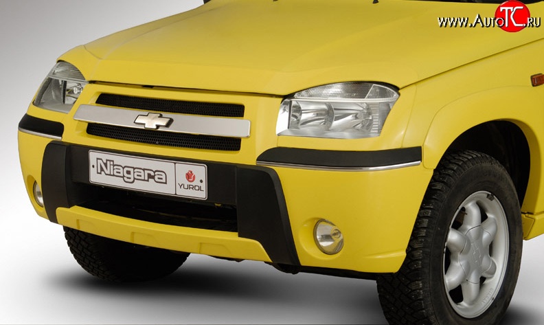 949 р. Обтекатель капота Ниагара Chevrolet Niva 2123 дорестайлинг (2002-2008) (Неокрашенный)  с доставкой в г. Керчь