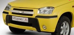5 799 р. Передний бампер Ниагара Chevrolet Niva 2123 дорестайлинг (2002-2008) (Неокрашенный)  с доставкой в г. Керчь. Увеличить фотографию 4