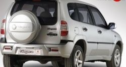 3 099 р. Бокс запасного колеса Ниагара 2 Лада 2123 (Нива Шевроле) дорестайлинг (2002-2008) (Неокрашенный)  с доставкой в г. Керчь. Увеличить фотографию 2