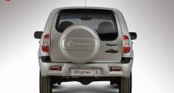 709 р. Комплект накладок Ниагара 2 на фонари (до 2009 г) Chevrolet Niva 2123 дорестайлинг (2002-2008) (Неокрашенные)  с доставкой в г. Керчь. Увеличить фотографию 3