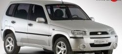 4 799 р. Передний бампер Ниагара 2 Chevrolet Niva 2123 дорестайлинг (2002-2008) (Неокрашенный)  с доставкой в г. Керчь. Увеличить фотографию 2