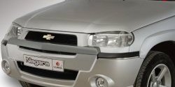 4 799 р. Передний бампер Ниагара 2 Chevrolet Niva 2123 дорестайлинг (2002-2008) (Неокрашенный)  с доставкой в г. Керчь. Увеличить фотографию 4