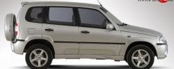 3 399 р. Дефлектор Ниагара 2 Chevrolet Niva 2123 дорестайлинг (2002-2008) (Неокрашенный)  с доставкой в г. Керчь. Увеличить фотографию 3