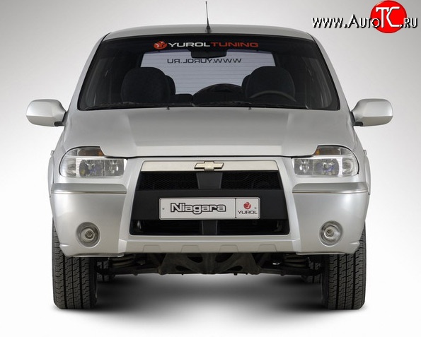 1 149 р. Обтекатель капота Ниагара 3 Chevrolet Niva 2123 дорестайлинг (2002-2008) (Неокрашенный)  с доставкой в г. Керчь
