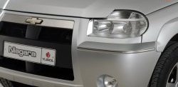 1 149 р. Обтекатель капота Ниагара 3 Chevrolet Niva 2123 дорестайлинг (2002-2008) (Неокрашенный)  с доставкой в г. Керчь. Увеличить фотографию 3