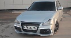5 199 р. Передний бампер Fresh  Лада Приора ( 2170,  2171,  2172,  21728) (2007-2018) седан дорестайлинг, универсал дорестайлинг , хэтчбек дорестайлинг, купе дорестайлинг, купе рестайлинг, седан рестайлинг, универсал рестайлинг, хэтчбек рестайлин (Неокрашенный)  с доставкой в г. Керчь. Увеличить фотографию 3