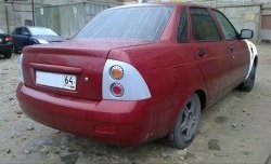 799 р. Задние вставки для модульной оптики M-VRS Лада Приора 2172 хэтчбек дорестайлинг (2008-2014)  с доставкой в г. Керчь. Увеличить фотографию 2