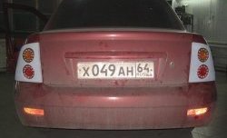 799 р. Задние вставки для модульной оптики M-VRS Лада Приора 2172 хэтчбек дорестайлинг (2008-2014)  с доставкой в г. Керчь. Увеличить фотографию 4