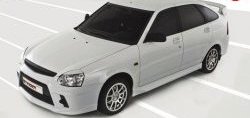 5 099 р. Передний бампер Stinger Лада Приора 2172 хэтчбек дорестайлинг (2008-2014) (Неокрашенный)  с доставкой в г. Керчь. Увеличить фотографию 4