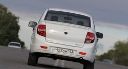 1 249 р. Лип спойлер Elegance Лада Гранта Спорт 2190 седан рестайлинг (2023-2025) (Неокрашенный)  с доставкой в г. Керчь. Увеличить фотографию 2