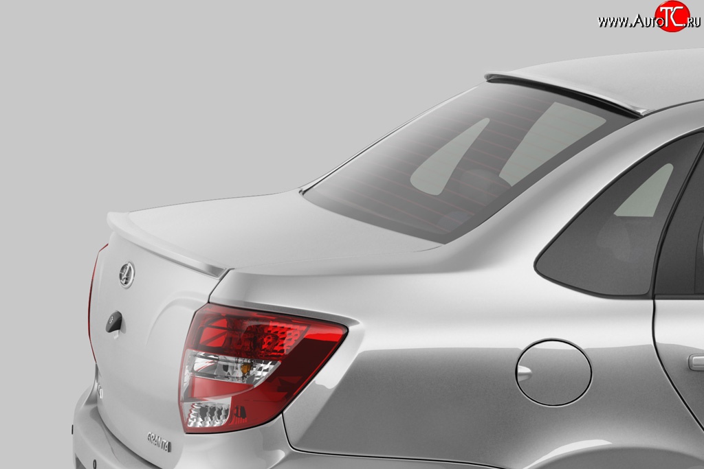 1 199 р. Лип спойлер Petroil Tuning V2  Лада Гранта  2190 - Гранта Спорт ( 2191,  2190) (Неокрашенный)  с доставкой в г. Керчь