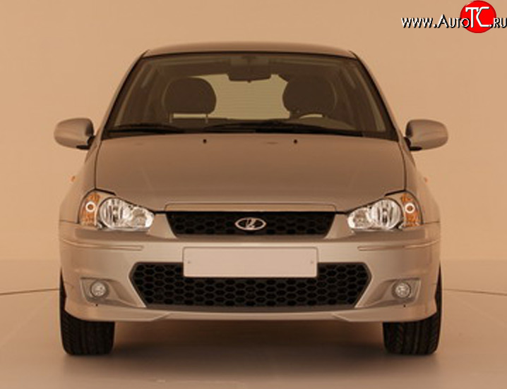 5 099 р. Передний бампер Руни Лада Калина 1118 (2004-2013) (Неокрашенный)  с доставкой в г. Керчь