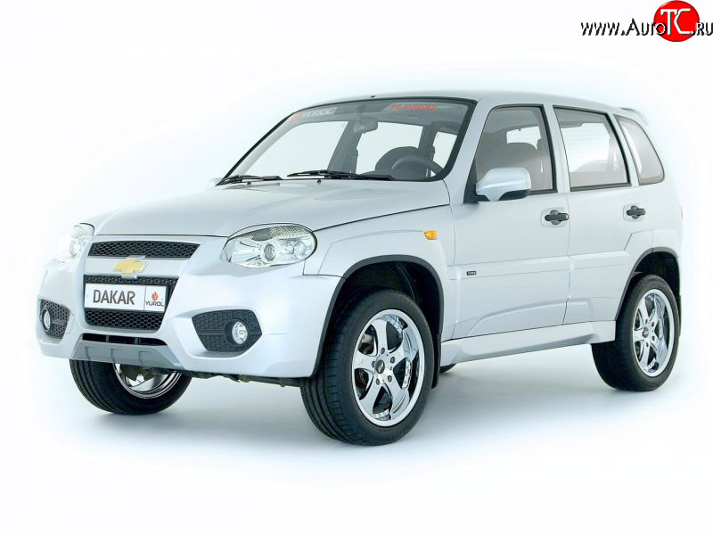 4 999 р. Передний бампер Dakar Chevrolet Niva 2123 дорестайлинг (2002-2008) (Неокрашенный)  с доставкой в г. Керчь