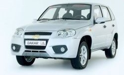 4 999 р. Передний бампер Dakar Chevrolet Niva 2123 дорестайлинг (2002-2008) (Неокрашенный)  с доставкой в г. Керчь. Увеличить фотографию 2