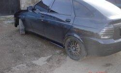 3 599 р. Пороги накладки VMV Лада Приора 2172 хэтчбек дорестайлинг (2008-2014) (Неокрашенные)  с доставкой в г. Керчь. Увеличить фотографию 2