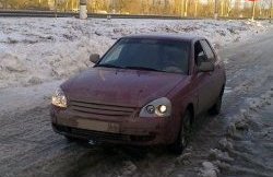 1 649 р. Вставки для передней модульной оптики M-VRS Лада Приора 2171 универсал дорестайлинг  (2008-2014)  с доставкой в г. Керчь. Увеличить фотографию 3