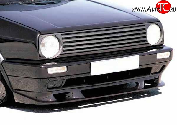 5 699 р. Накладка переднего бампера OldWise V1 Volkswagen Golf 2 (1983-1992)  с доставкой в г. Керчь