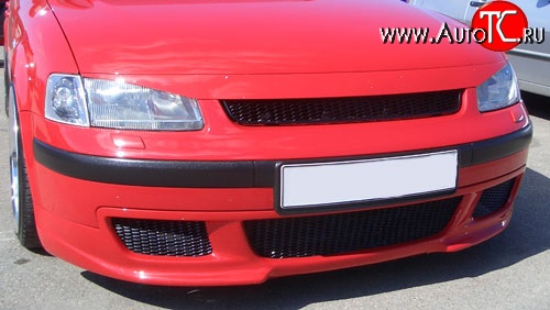 4 499 р. Накладка переднего бампера Rieger Volkswagen Passat B5 седан дорестайлинг (1996-2000)  с доставкой в г. Керчь
