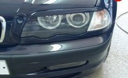 1 149 р. Реснички CarZone  BMW 3 серия  E46 (1998-2001) седан дорестайлинг (Неокрашенные)  с доставкой в г. Керчь. Увеличить фотографию 3