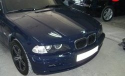 1 149 р. Реснички CarZone  BMW 3 серия  E46 (1998-2001) седан дорестайлинг (Неокрашенные)  с доставкой в г. Керчь. Увеличить фотографию 6