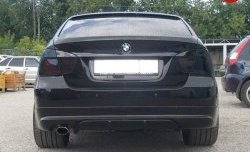 5 999 р. Накладка заднего бампера AC SHNITZER  BMW 3 серия  E90 (2004-2008) седан дорестайлинг (Неокрашенный)  с доставкой в г. Керчь. Увеличить фотографию 2