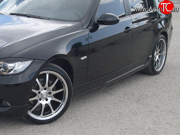 4 999 р. Пороги накладки AC Shnitzer  BMW 3 серия ( E90,  E91) (2004-2012) седан дорестайлинг, седан рестайлинг, универсал рестайлинг (Неокрашенные)  с доставкой в г. Керчь