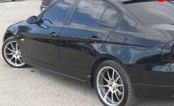 4 999 р. Пороги накладки AC Shnitzer  BMW 3 серия ( E90,  E91) (2004-2012) седан дорестайлинг, седан рестайлинг, универсал рестайлинг (Неокрашенные)  с доставкой в г. Керчь. Увеличить фотографию 2