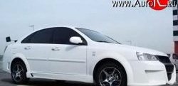 9 799 р. Передний бампер Rieger Chevrolet Lacetti седан (2002-2013) (Неокрашенный)  с доставкой в г. Керчь. Увеличить фотографию 3