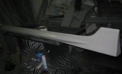 5 399 р. Пороги накладки Mugen Honda Civic FD седан дорестайлинг (2005-2008) (Неокрашенные)  с доставкой в г. Керчь. Увеличить фотографию 6