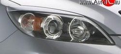 859 р. Реснички Style V2  Mazda 3/Axela  BK (2006-2009) рестайлинг, хэтчбэк (Неокрашенные)  с доставкой в г. Керчь. Увеличить фотографию 2
