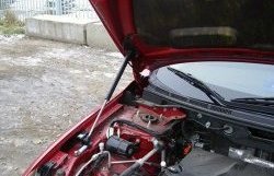 2 449 р. Упоры капота Sport  Mitsubishi Lancer  10 CY (2007-2017) седан дорестайлинг, хэтчбэк дорестайлинг, седан рестайлинг, хэтчбек 5 дв рестайлинг  с доставкой в г. Керчь. Увеличить фотографию 3