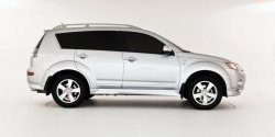3 099 р. Пороги накладки Sport Mitsubishi Outlander XL (CW)  дорестайлинг (2005-2009) (Неокрашенные)  с доставкой в г. Керчь. Увеличить фотографию 6