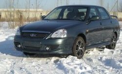 10 349 р. Передний бампер Матэ  Лада Приора ( 2170,  2171,  2172,  21728) (2007-2018) седан дорестайлинг, универсал дорестайлинг , хэтчбек дорестайлинг, купе дорестайлинг, купе рестайлинг, седан рестайлинг, универсал рестайлинг, хэтчбек рестайлин (Неокрашенный)  с доставкой в г. Керчь. Увеличить фотографию 2