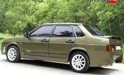 6 599 р. Задний бампер Миллер-Пилот Лада 21099 (1990-2004) (Неокрашенный)  с доставкой в г. Керчь. Увеличить фотографию 2