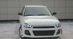 Передний бампер Снайпер WRC Лада Приора ( 2170,  2171,  2172,  21728) (2007-2018) седан дорестайлинг, универсал дорестайлинг , хэтчбек дорестайлинг, купе дорестайлинг, купе рестайлинг, седан рестайлинг, универсал рестайлинг, хэтчбек рестайлин