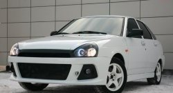 4 849 р. Передний бампер Снайпер WRC  Лада Приора ( 2170,  2171,  2172,  21728) (2007-2018) седан дорестайлинг, универсал дорестайлинг , хэтчбек дорестайлинг, купе дорестайлинг, купе рестайлинг, седан рестайлинг, универсал рестайлинг, хэтчбек рестайлин (Неокрашенный)  с доставкой в г. Керчь. Увеличить фотографию 8