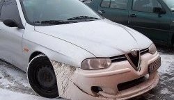 13 499 р. Передний бампер CT v2 Alfa Romeo 156 932 дорестайлинг, универсал (1997-2002) (Неокрашенный)  с доставкой в г. Керчь. Увеличить фотографию 2