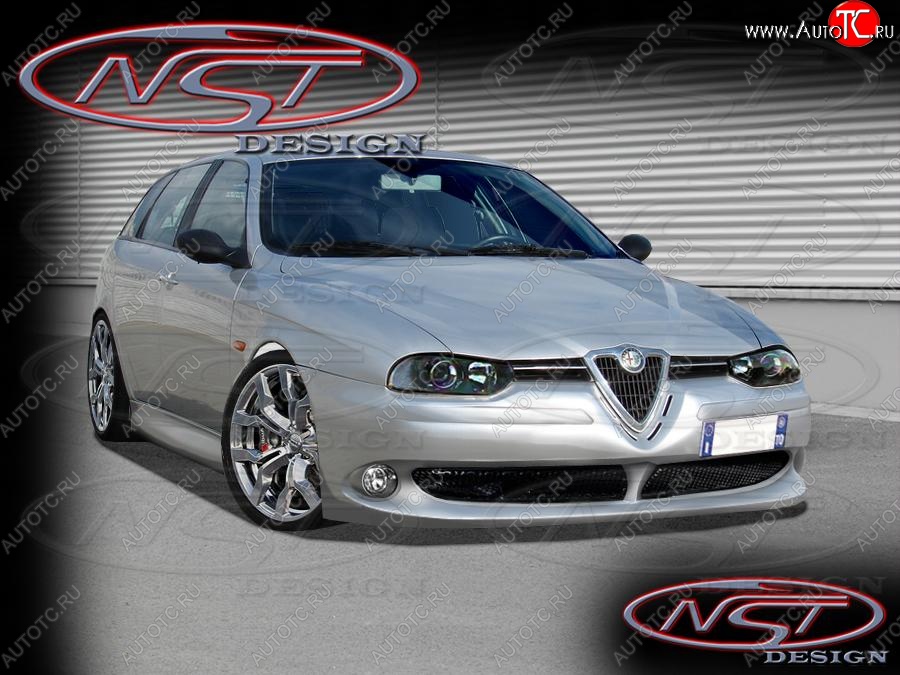 28 999 р. Передний бампер NST v2 Alfa Romeo 156 932 дорестайлинг, универсал (1997-2002)  с доставкой в г. Керчь