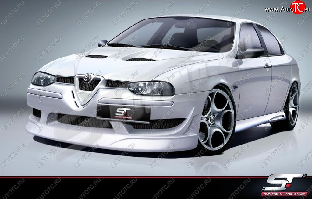 28 999 р. Передний бампер ST Alfa Romeo 156 932 дорестайлинг, универсал (1997-2002)  с доставкой в г. Керчь
