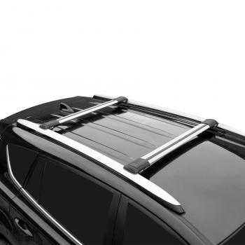14 199 р. Багажник в сборе LUX Хантер L53  Alfa Romeo 156 (932), 159 (939A), Audi A4 (B6,  B7), Cadillac SRX, Chevrolet SRX, Dacia Logan MCV (универсал), Dong Feng H30 Cross, Ford H30 (Cross), Hyundai i20 (GB), INFINITI EX35 (J50), FX35 (S50,  S51), FX37 (S51), FX45 (S50), FX50 (S50,  S51), Qx50 (J50), Jeep Cherokee (KL), Mazda 6 (GH), Demio (1 DW), Nissan Terrano (D10), Opel Zafira A, Renault Zafira (A), Skoda Octavia (Tour A4 1U5), SSANGYONG Rexton Y250, Subaru Rexton (Y250), Volkswagen Golf (5,  7), Golf Plus (5,  6), Passat (B6,  B7), Volvo XC90 (C,  L) (аэро-трэвэл (86-96 см и 92-102 см), серый)  с доставкой в г. Керчь. Увеличить фотографию 5