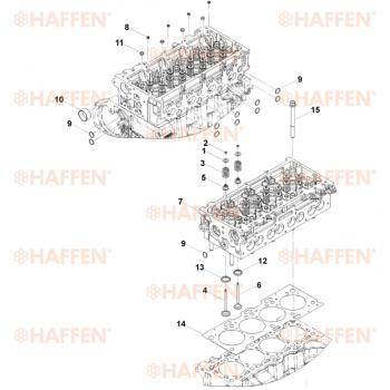 1 999 р. Прокладка головки блока цилиндров ISF2.8 (5257187/5345647) HAFFEN  Aston Martin DB7 (1993-1999) купе дорестайлинг  с доставкой в г. Керчь. Увеличить фотографию 2