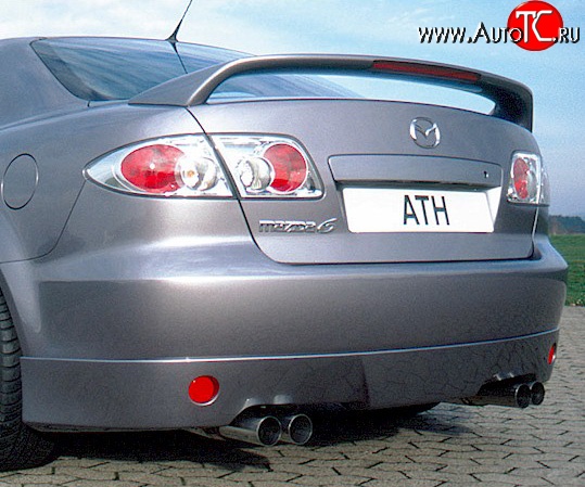 5 949 р. Спойлер ATH Mazda 6 GG седан дорестайлинг (2002-2005) (Неокрашенный)  с доставкой в г. Керчь