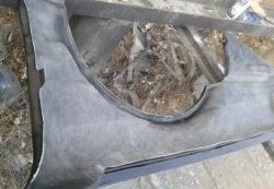 9 489 р. Переднее левое крыло Fiberplast  Audi 100  С4 (1990-1995) седан, универсал  с доставкой в г. Керчь. Увеличить фотографию 8