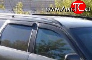 999 р. Комплект дефлекторов окон (ветровиков) 4 шт. (седан) Russtal Audi A4 B5 8D2 седан 1-ый рестайлинг (1996-1998)  с доставкой в г. Керчь