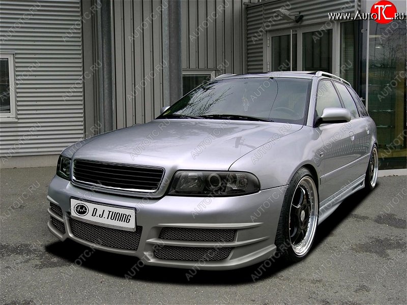 25 899 р. Передний бампер D.J. v2 Audi A4 B5 8D2 седан 2-ой рестайлинг (1999-2001)  с доставкой в г. Керчь