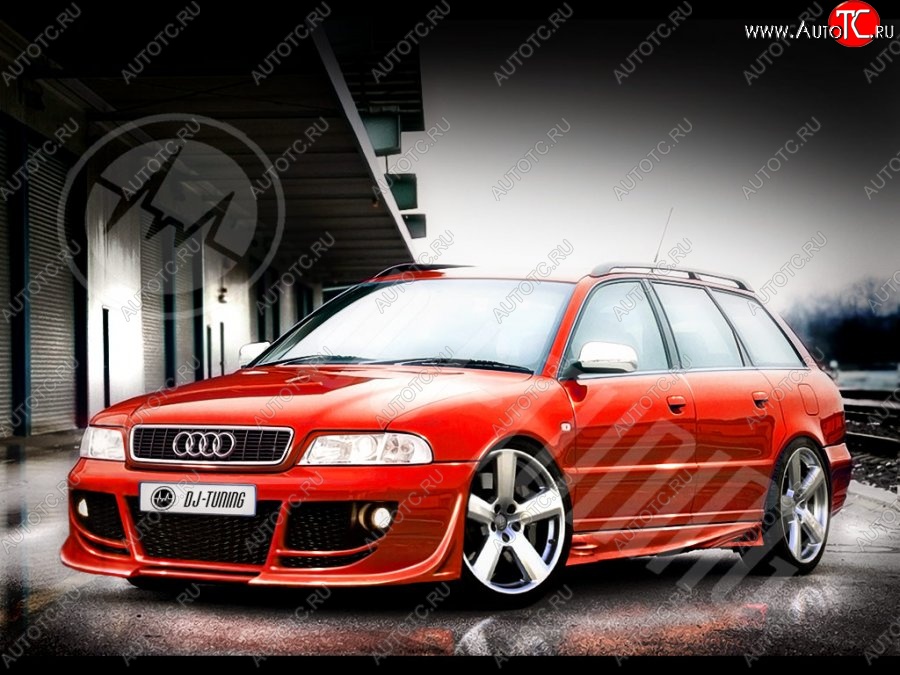 7 239 р. Передний бампер ST Audi A4 B5 8D2 седан 2-ой рестайлинг (1999-2001)  с доставкой в г. Керчь