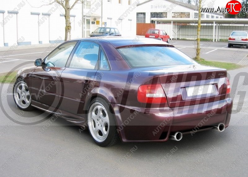 25 899 р. Задний бампер D.J. Audi A4 B5 8D2 седан 2-ой рестайлинг (1999-2001)  с доставкой в г. Керчь